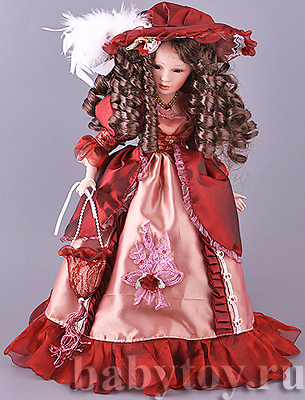 Кукла Ксения с мягконабивным туловищем, 41 см