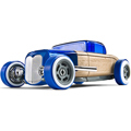 Automoblox Машинка-конструктор Ретро Хот Род HR3, синяя