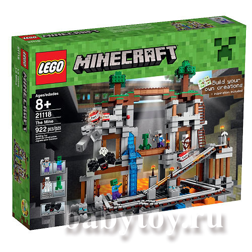 Lego Minecraft    21118