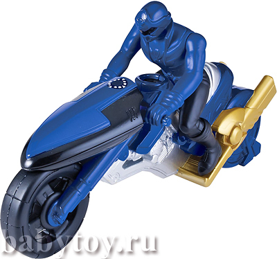 Могучие рейнджеры Мотоцикл с фигуркой, blue
