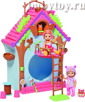 Домик для мини-кукол Chou-Chou 