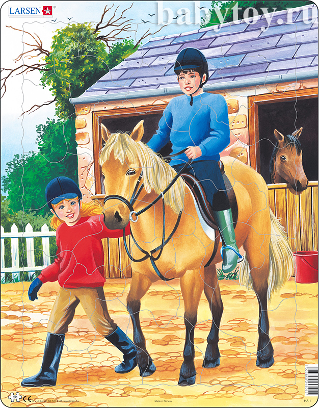 Профессия конюх. Пазлы Ларсен лошади. Сюжетные картины лошадь. Коневод для детей. Мальчик на лошадке картина.