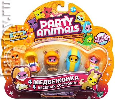 Party Animals   (4  + 4 ),  